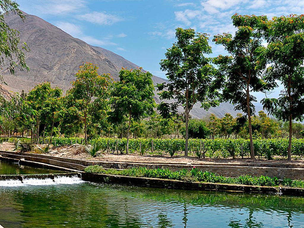 Guizado Portillo Hacienda & Resort Lunahuaná Eksteriør bilde