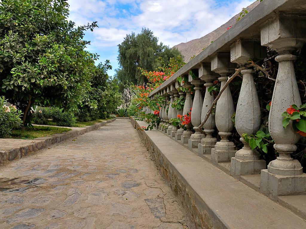 Guizado Portillo Hacienda & Resort Lunahuaná Eksteriør bilde